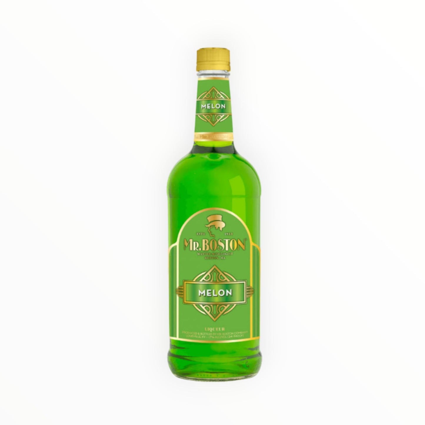 MR BOSTON MELON LIQUEUR 1L