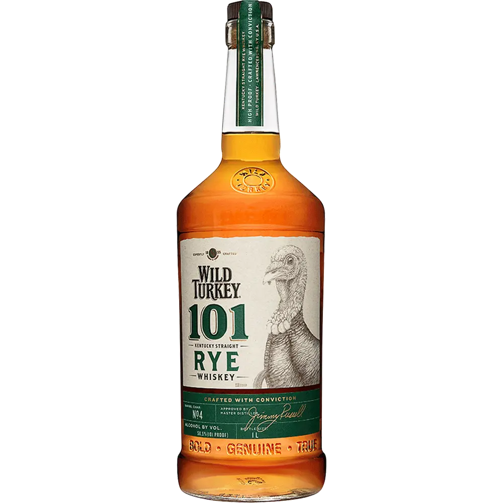 WILD TURKEY 101 RYE WHISKEY 1L