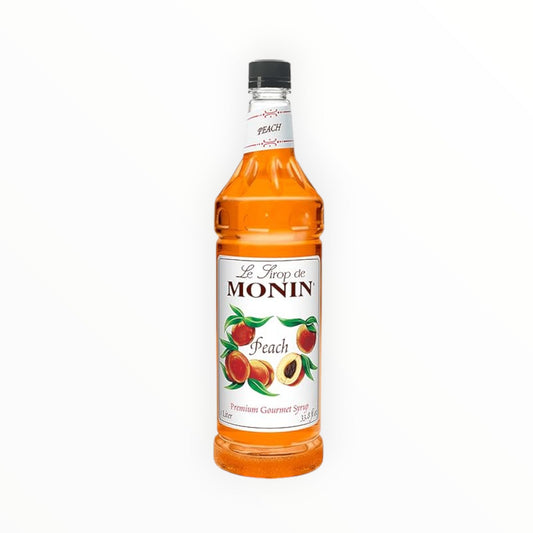 MONIN PEACH SYRUP 1L