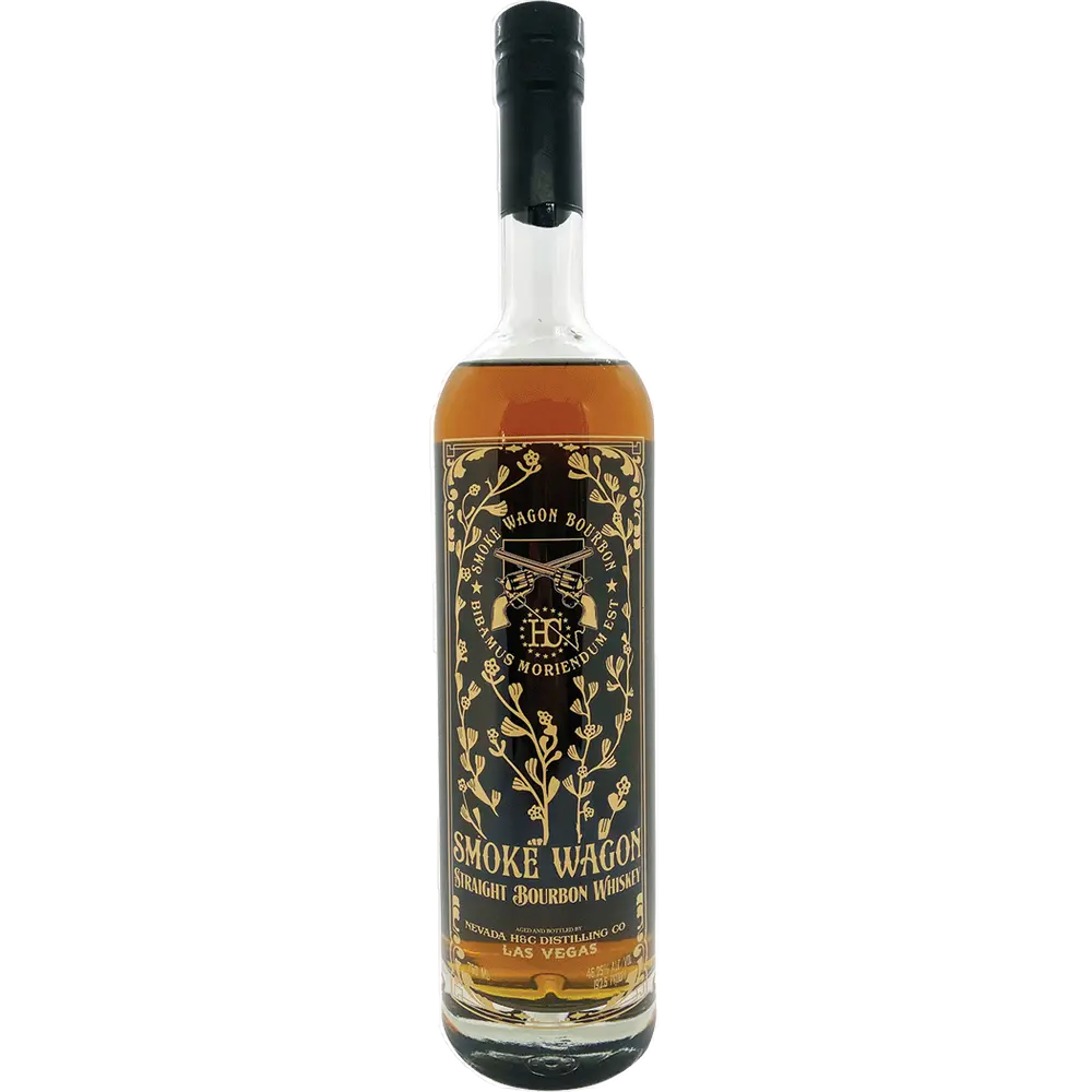 SMOKE WAGON STRAIGHT BOURBON WHISKEY 750ML