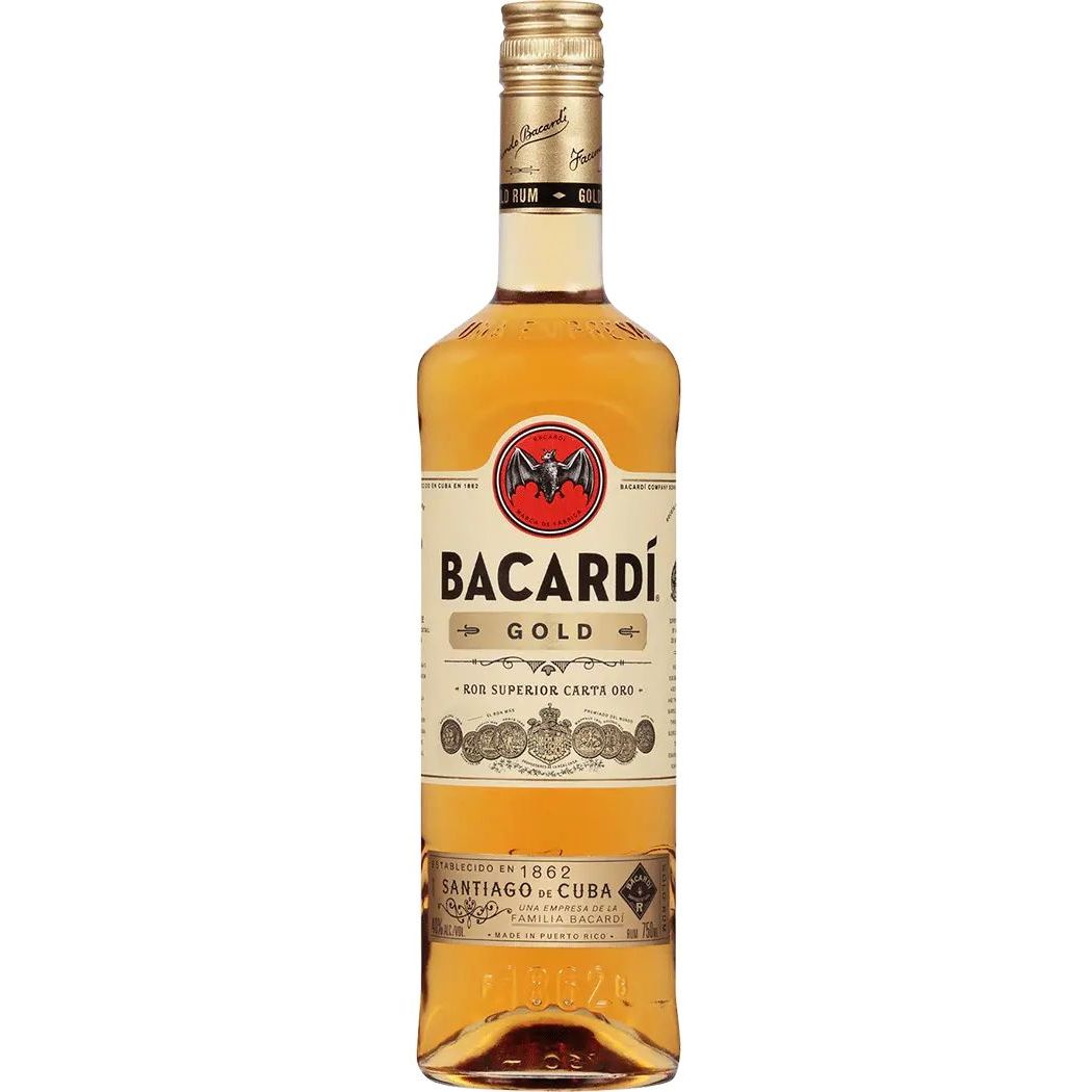 BACARDI GOLD 750ML