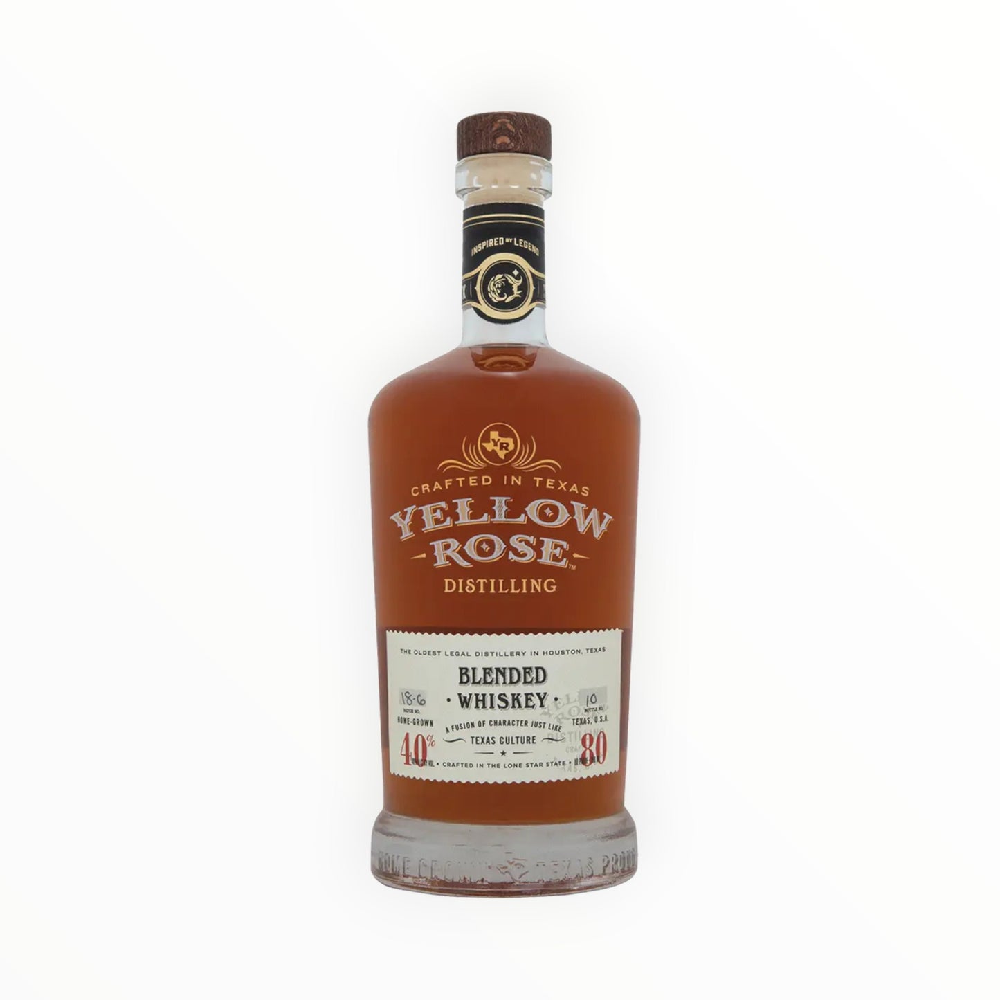 YELLOW ROSE RYE WHISKEY 750ML