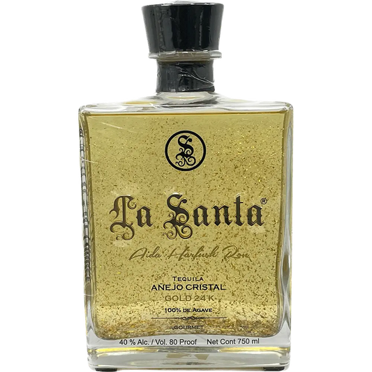 LA SANTA ANEJO 24K TEQUILA 750ML