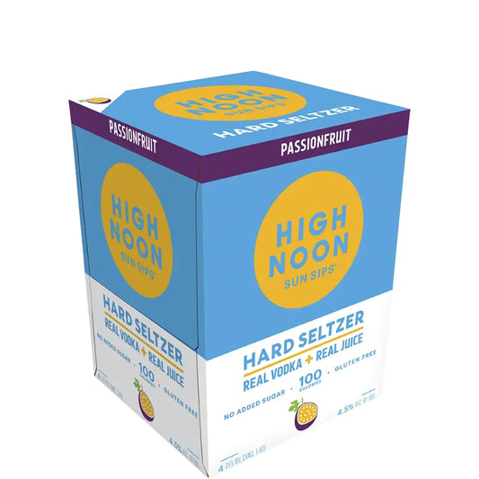 HIGH NOON PASSION FRUIT 3/8PK/12OZ