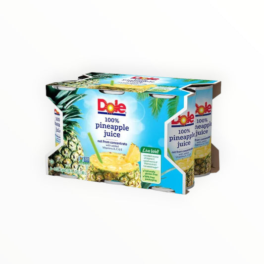 DOLE PINEAPPLE JUICE 6 OZ