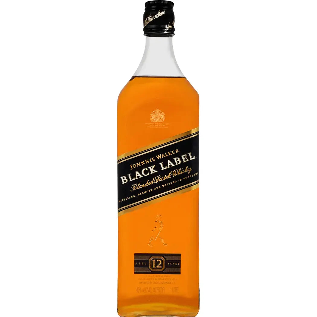 JOHNNIE WALKER BLACK SCOTCH 1L