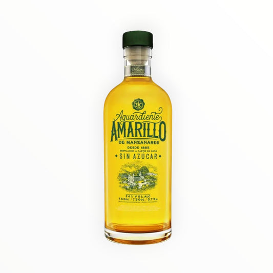 AGUARDIENTE AMARILLO SIN AZUCAR LIQUEUR 750ML