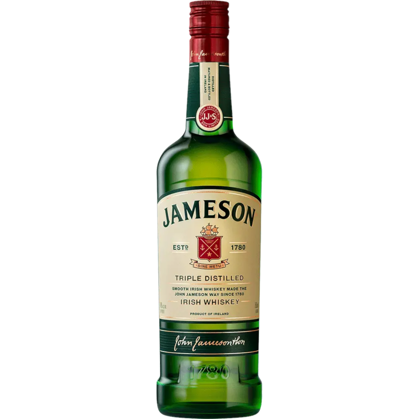 JAMESON IRISH WHISKEY 750ML