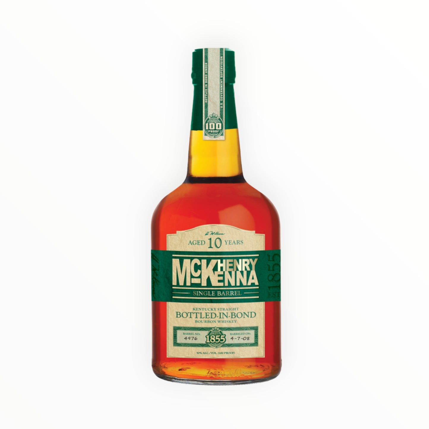 HENRY MCKENNA 10YR WHISKEY 750ML