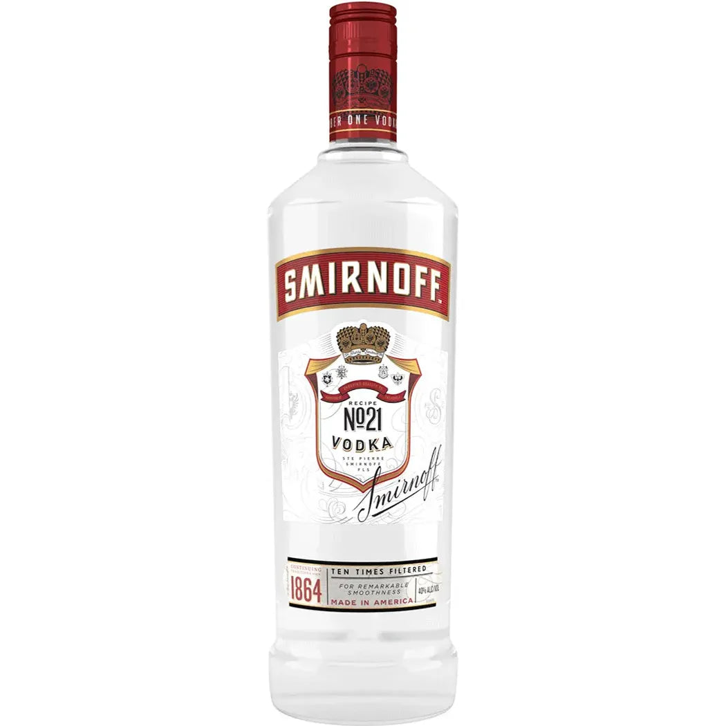 SMIRNOFF 80 VODKA 1L