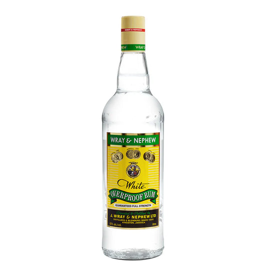 WRAY & NEPHEW WHITE OVERPROOF RUM 750ML