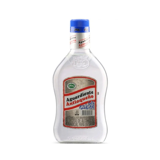 AGUARDIENTE ANTIOQUENO AZUL SIN AZUCAR LIQUEUR 750ML