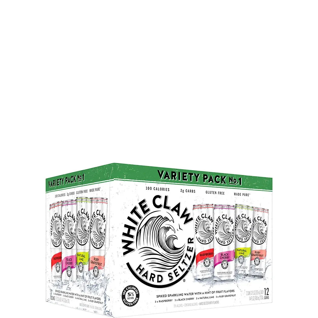 WHITE CLAW 12PK VARIETY 12 OZ