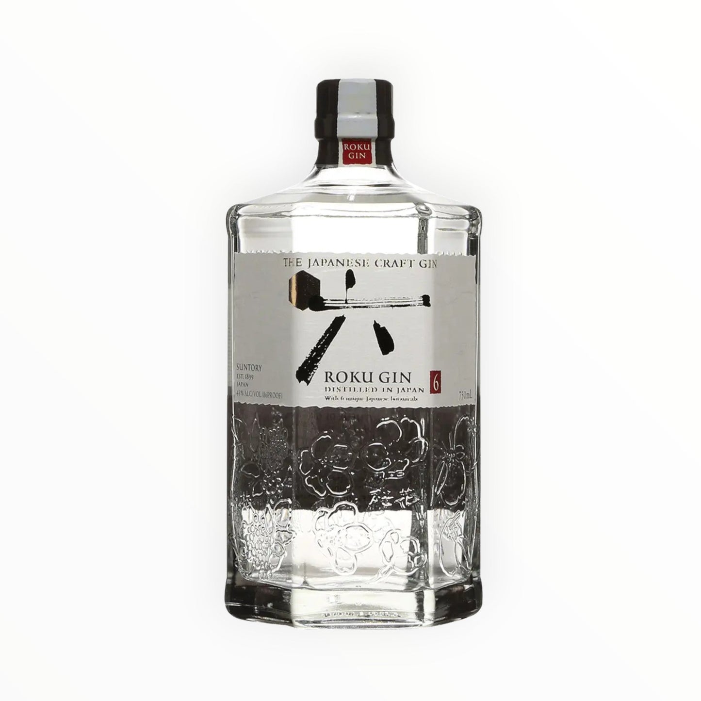 SUNTORY ROKU JAPANESE GIN 750ML