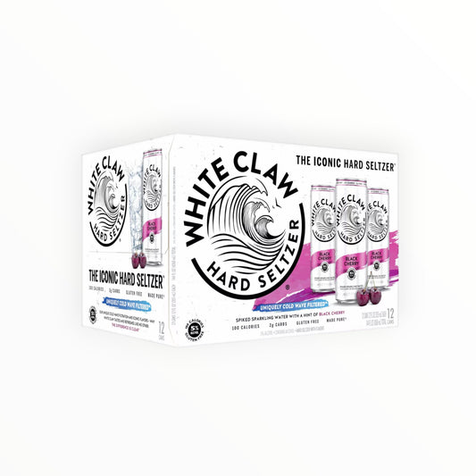 WHITE CLAW BLACK CHERRY 2/12PK/12OZ