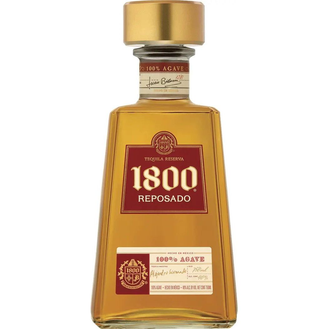 1800 TEQUILA REPO GOLD ESPANOL 1L