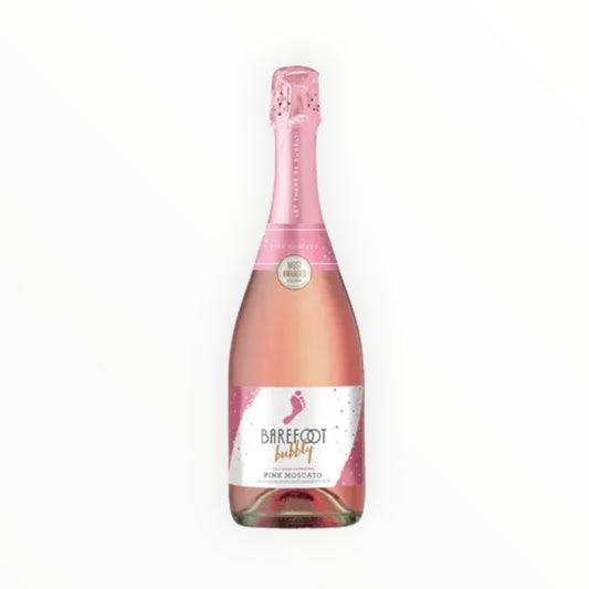 BAREFOOT BUBBLY PNK MOSCATO 750ML