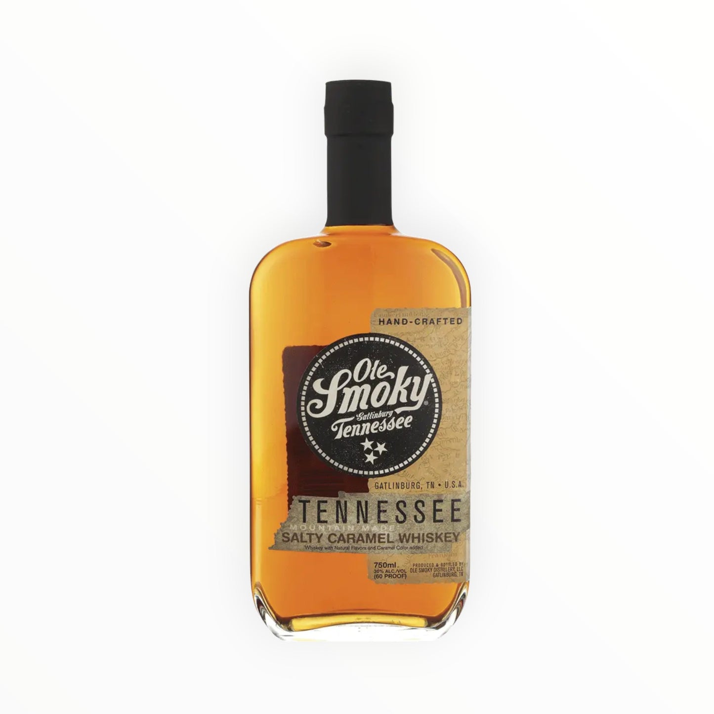 OLE SMOKY SALTY CARAMEL WHISKEY 750ML