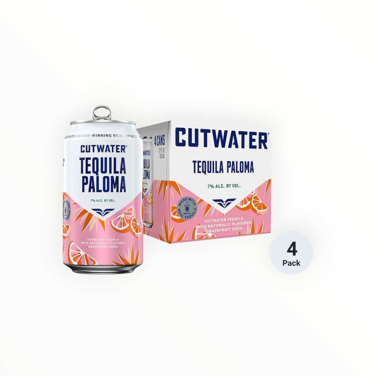 CUTWATER GF TEQUILA PALOMA RTD 24PK 12OZ