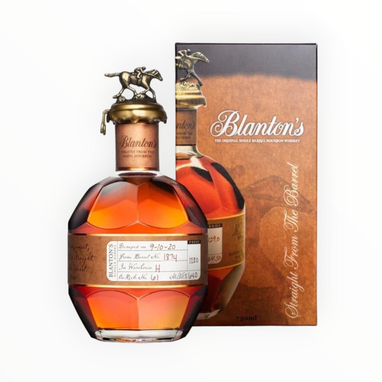 BLANTONS STRAIGHT FROM THE BARREL 750ML