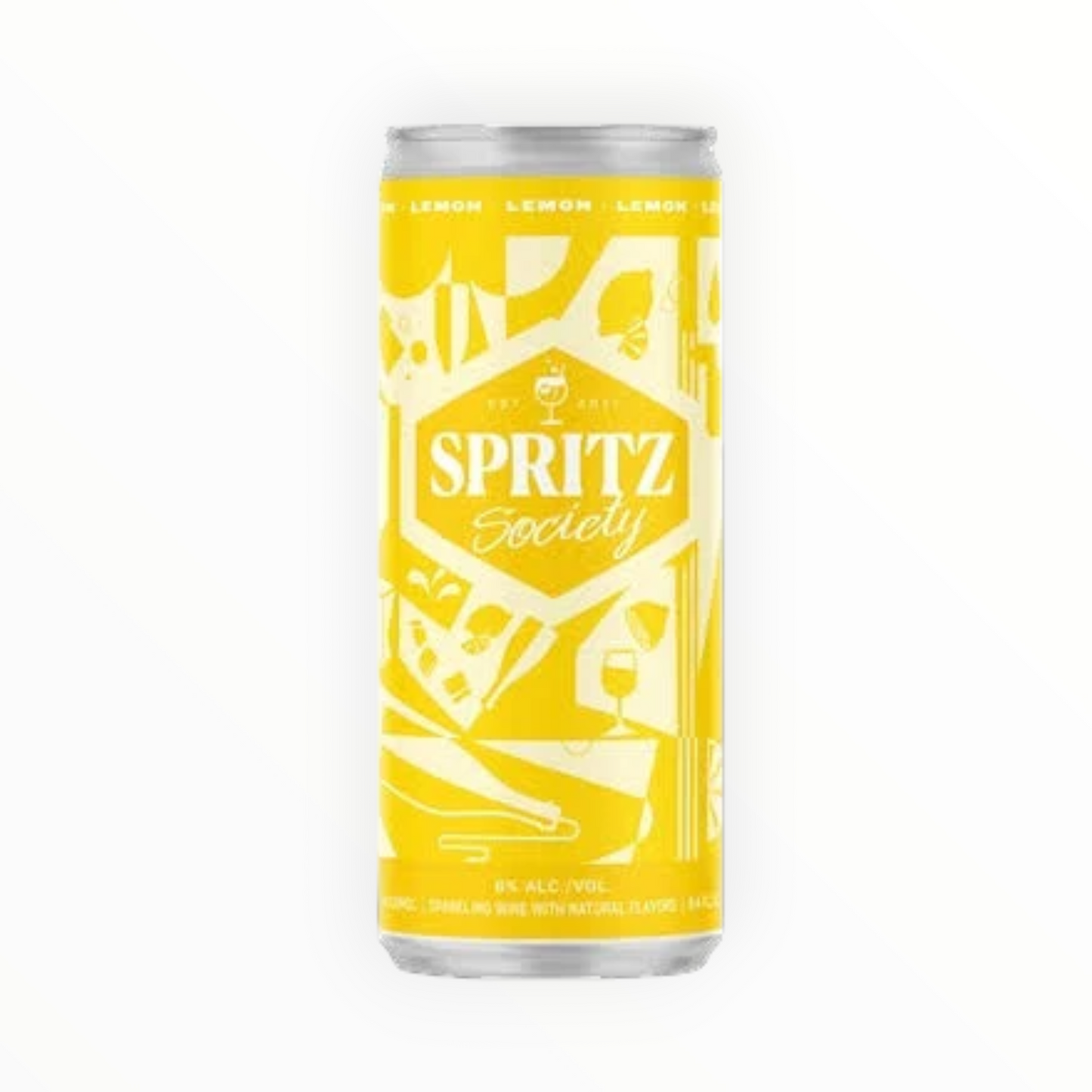 SPRITZ SOCIETY LEMON 24PK