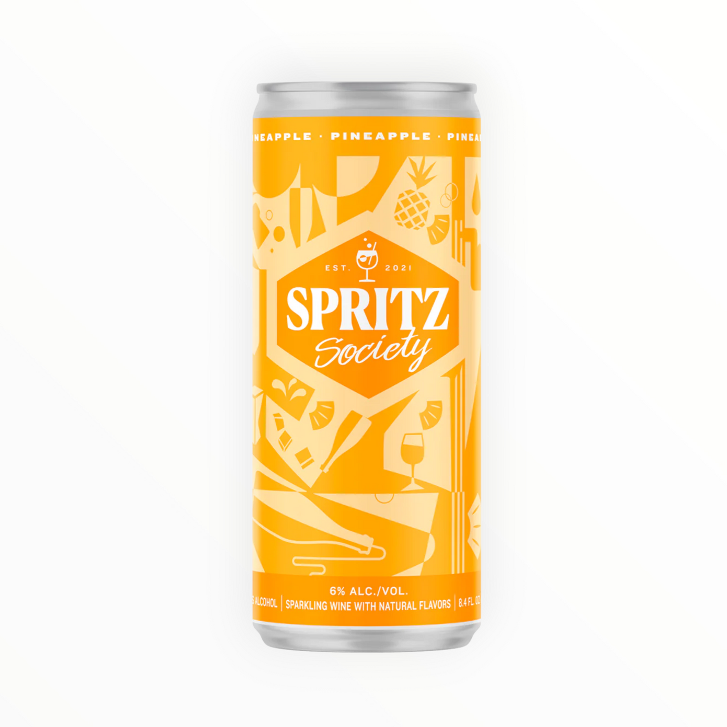 SPRITZ SOCIETY PINEAPPLE 24PK