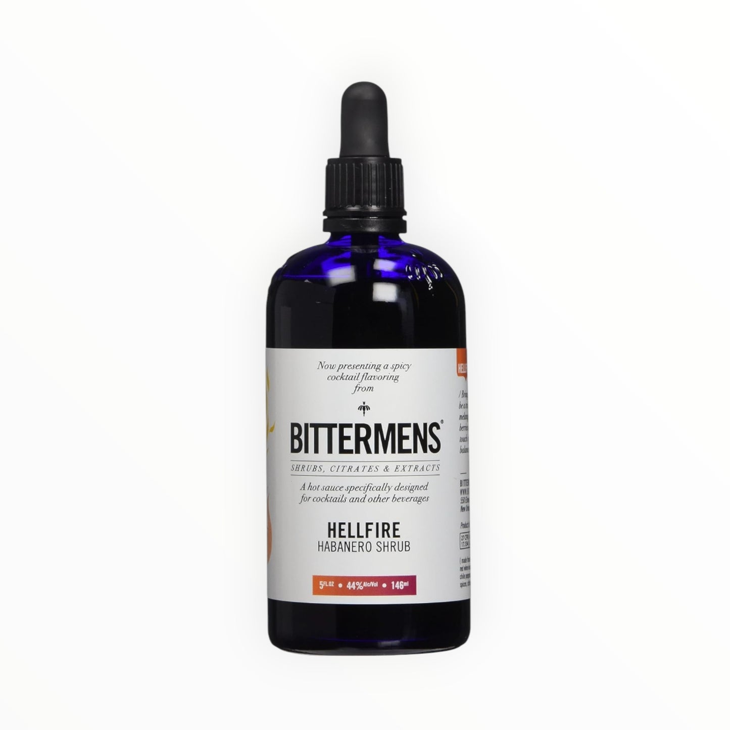 BITTERMENS HELLFIRE HABANERO SHRUB BITTERS +14  5OZ